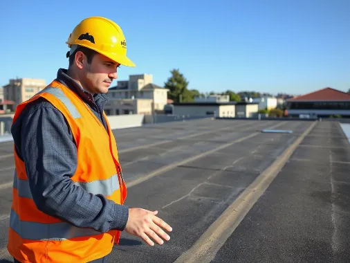Commercial roof inspection in Sydney North